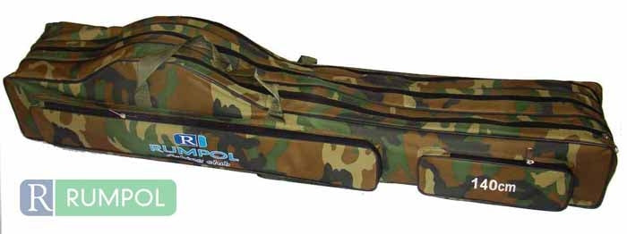 Case for fishing rods camouflage