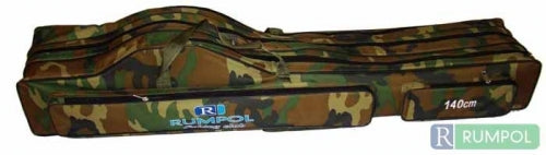 Case for fishing rods camouflage