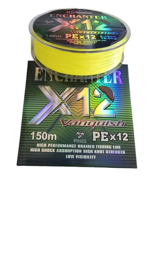 Braided line Enchanter x12 Yellow