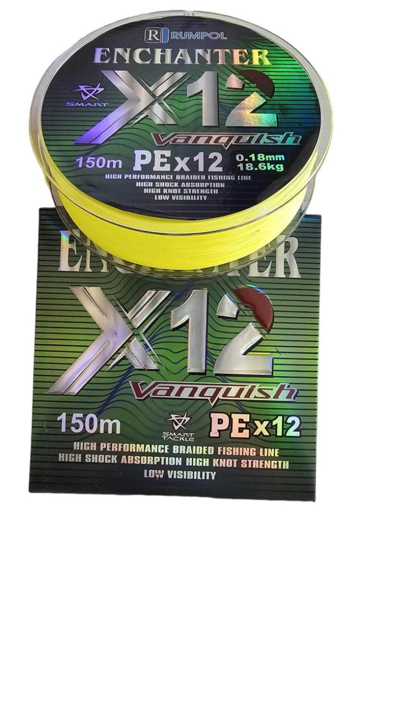 Braided line Enchanter x12 Yellow