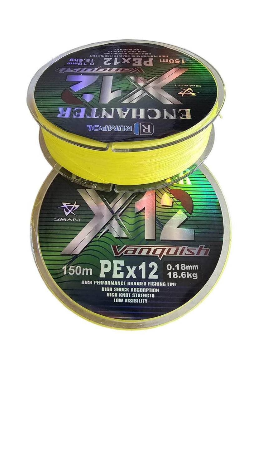 Braided line Enchanter x12 Yellow