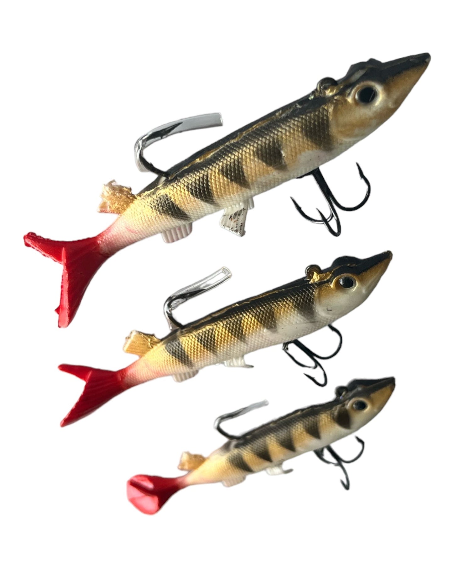 Soft lure Tiger + hooks