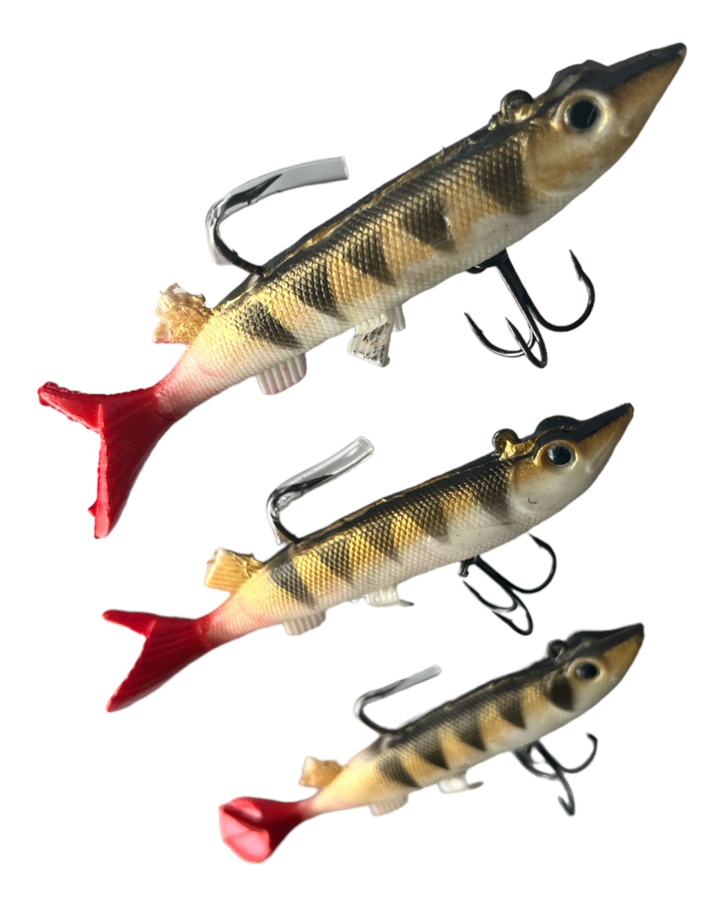 Soft lure Tiger + hooks