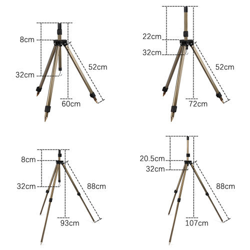 Tripod for Rods